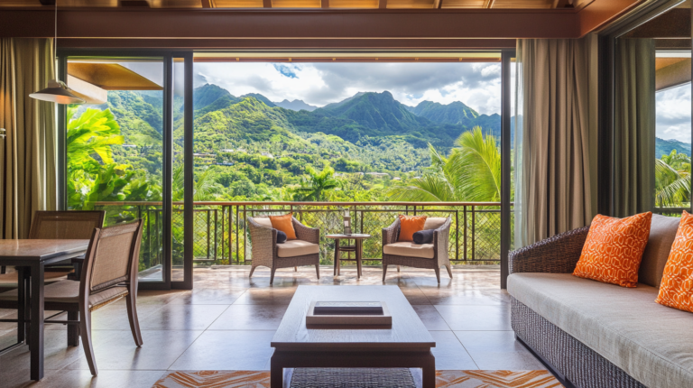 One-Bedroom Mountain View Suite Waikiki Resort