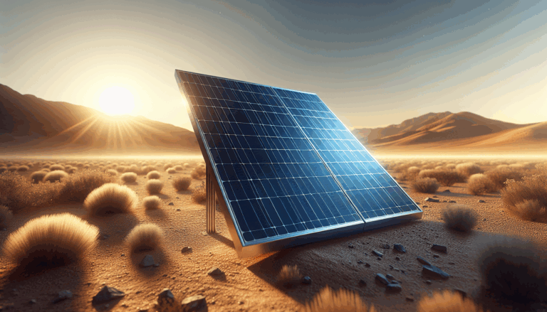 Solar Panel Efficiency And Sunlight In Nevada 1
