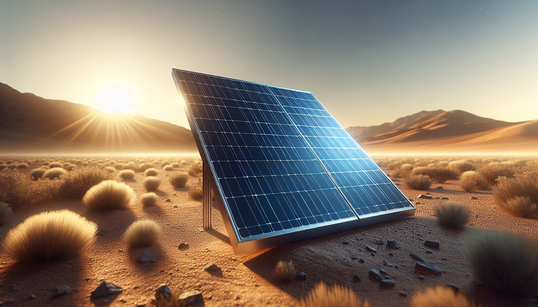 Solar Panel Efficiency And Sunlight In Nevada 1