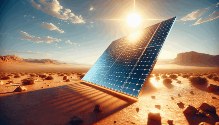 Solar Panel Efficiency And Sunlight In Nevada